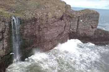 The waterfall The waterfall